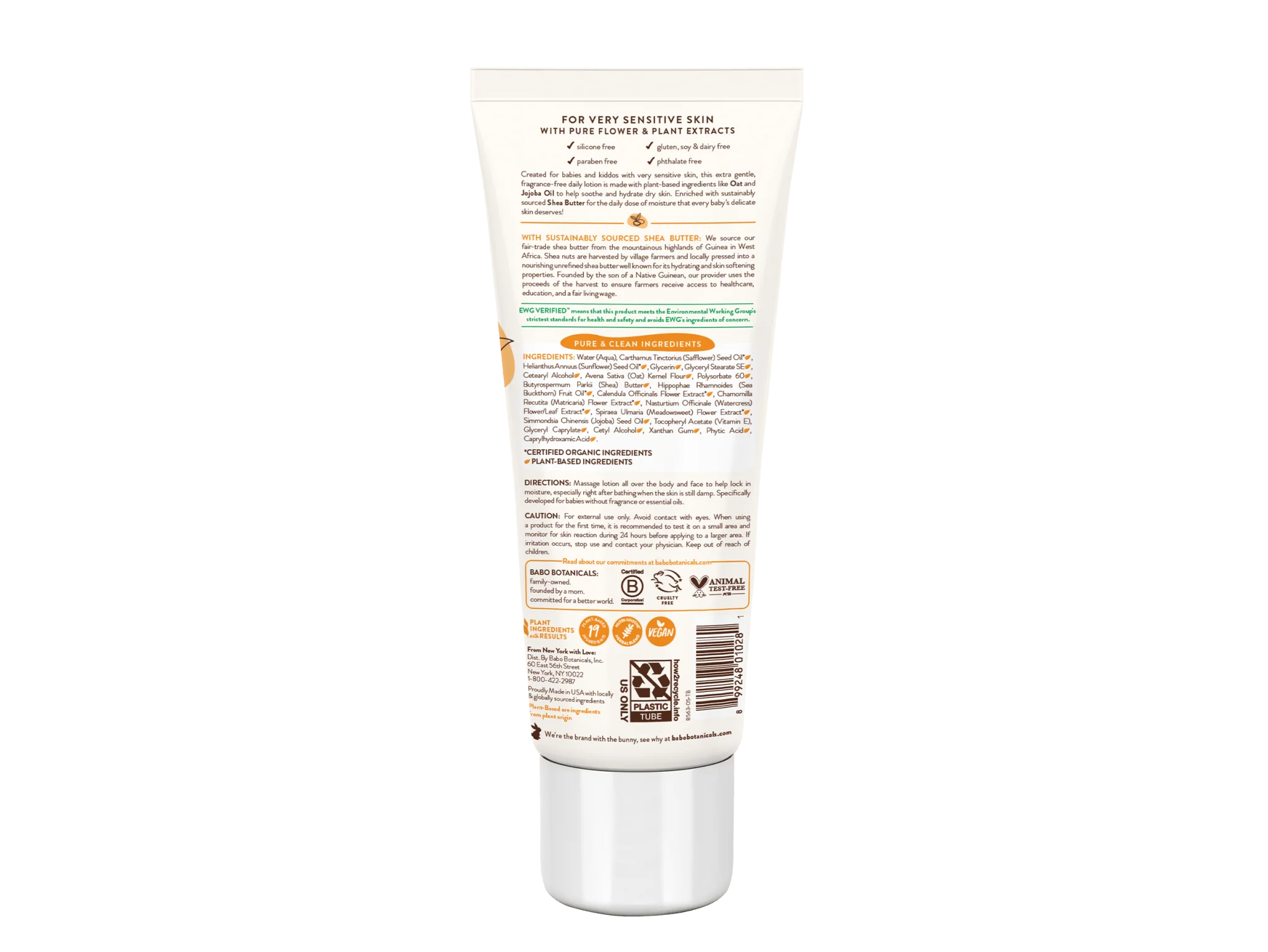 Sensitive Baby Face & Body Hydration Set (Lotion+Cream) - Image 2