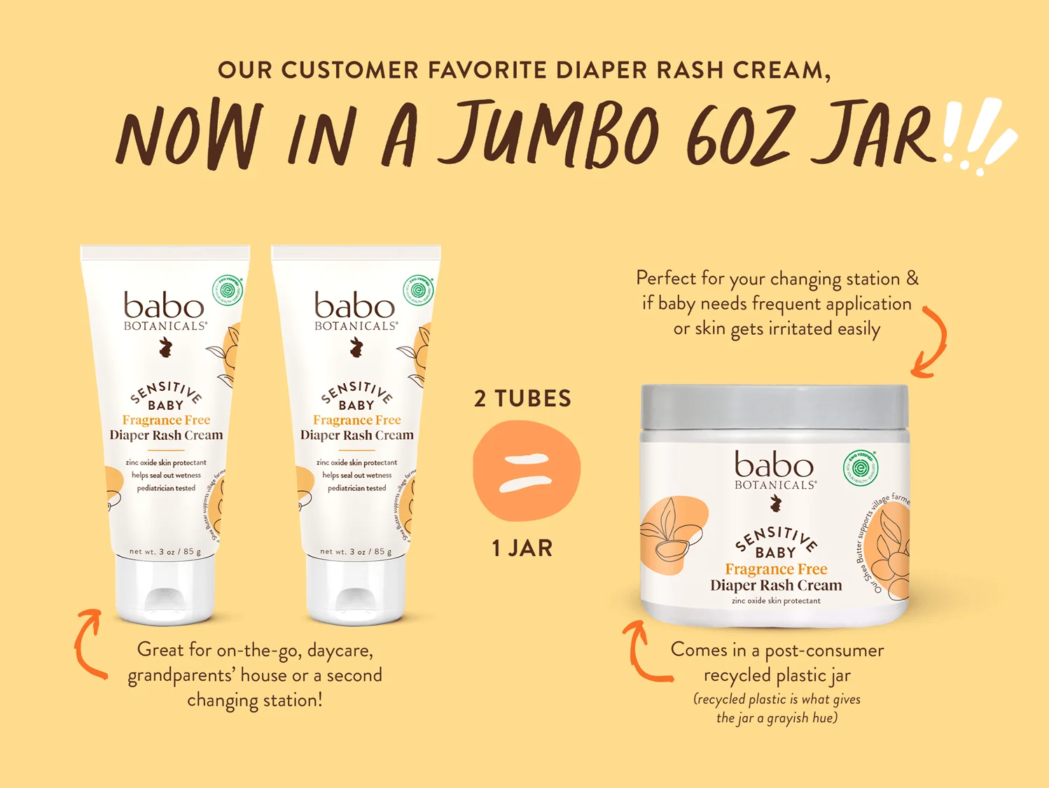 Sensitive Baby Zinc Diaper Rash Cream - Image 5