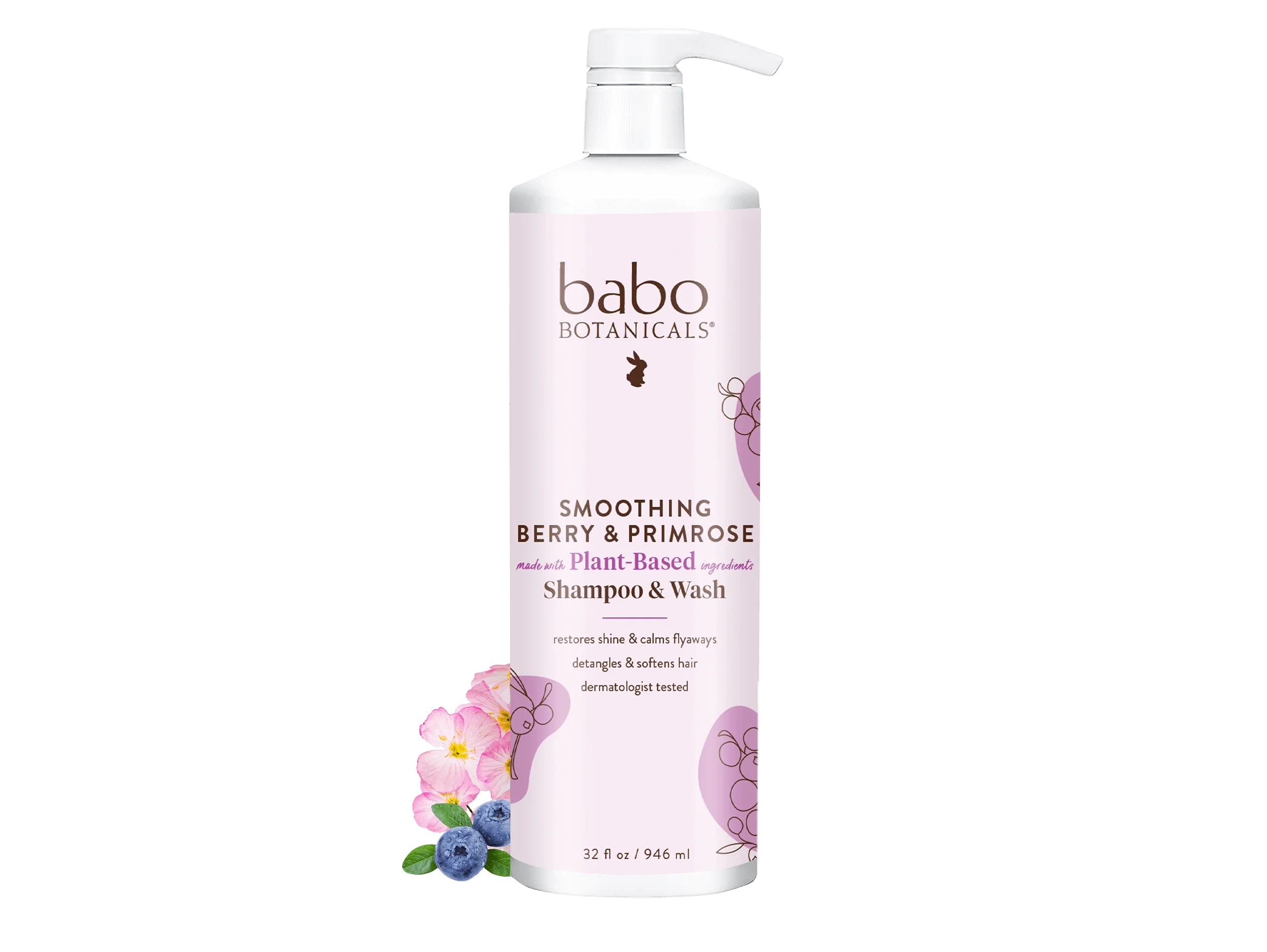 Smoothing Berry & Primrose Shampoo & Wash - Image 7